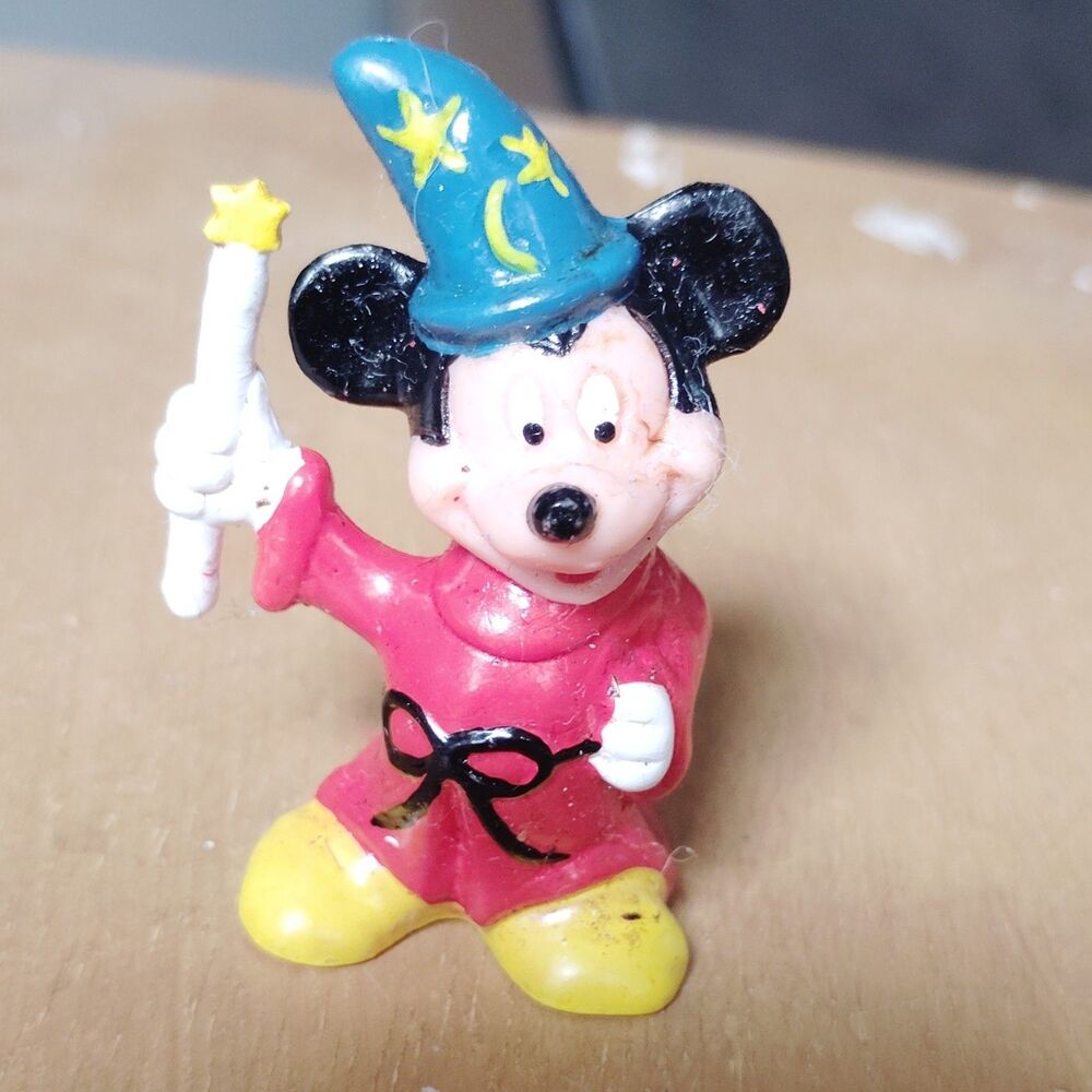 Vintage Walt Disney Productions Mickey Mouse Fantasia Wizard